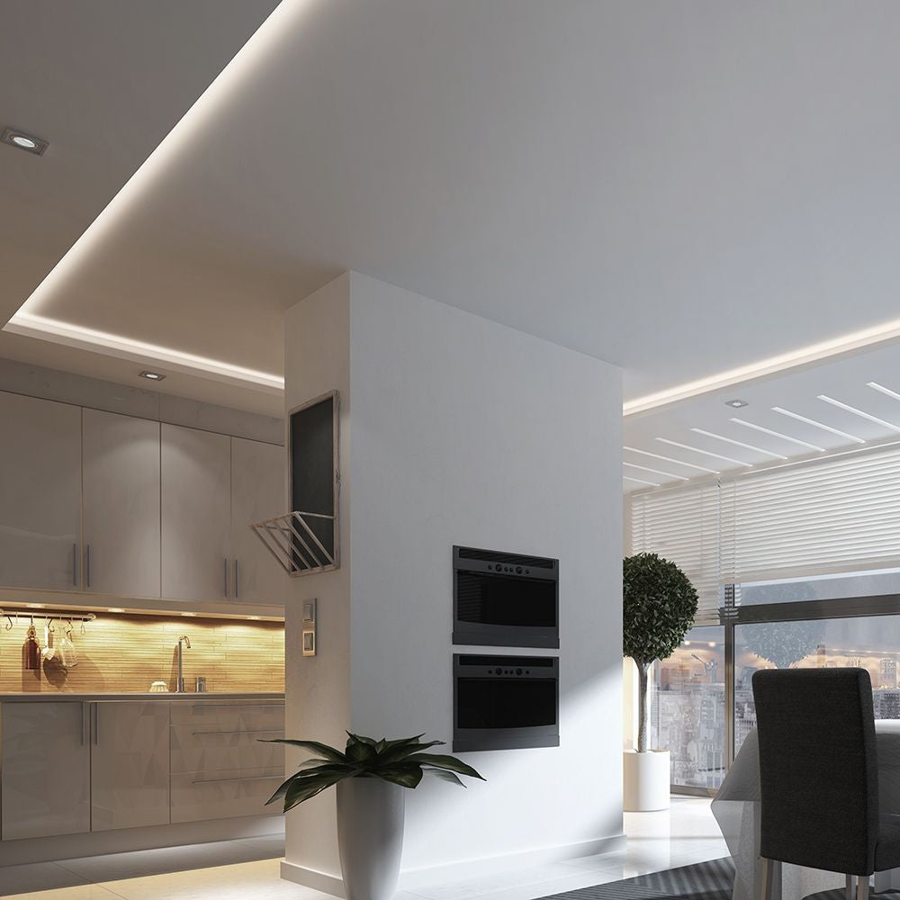 V-Tac 8W/m LED strip - 5m, 3mm bred, IP20, 24V, 120 LED pr. meter - 800lm/m, RA80