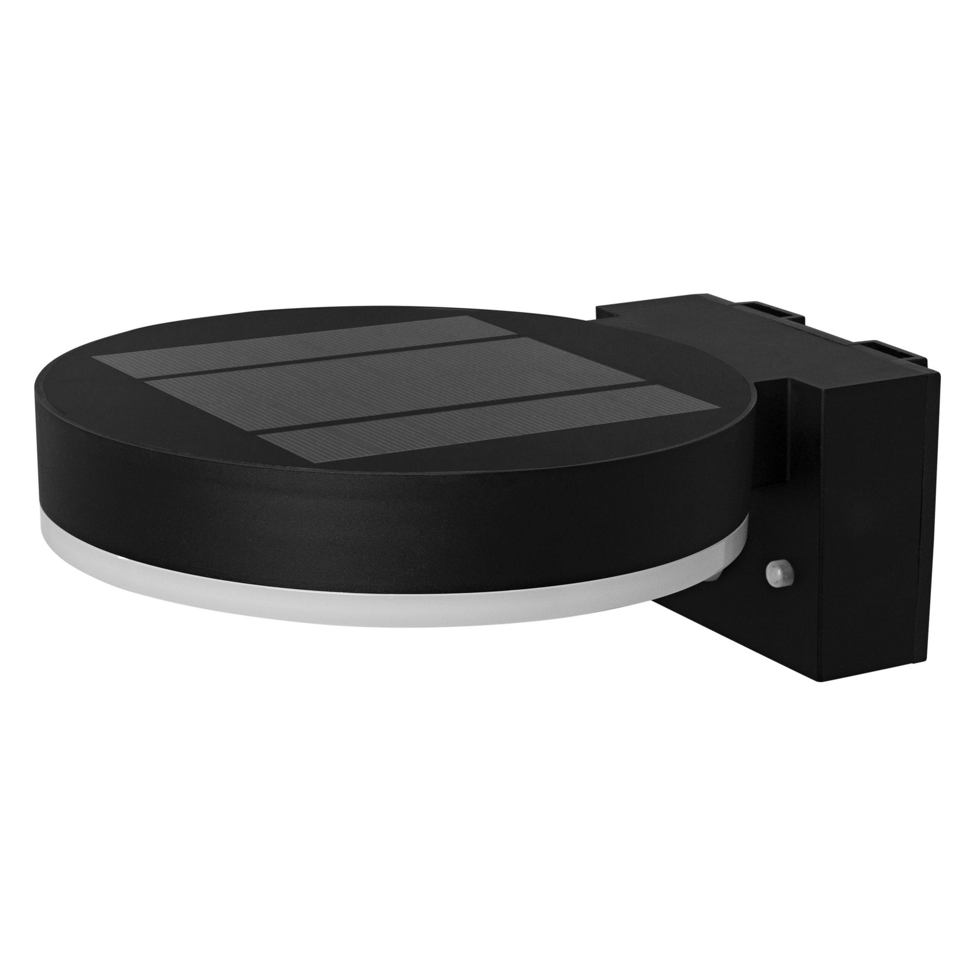 LEDVANCE Endura® Style Solar, væglampe, m/sensor, 6W, IP44, sort
