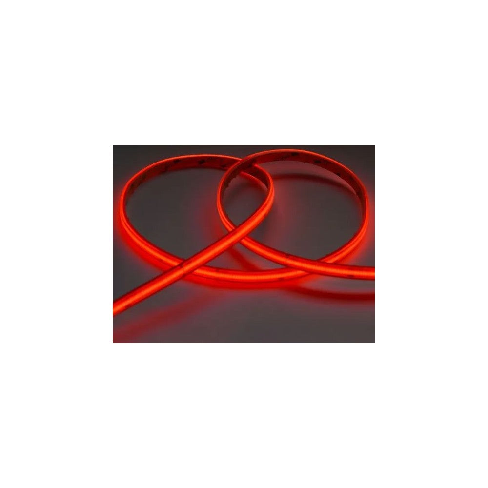 V-Tac Rød 10W/m COB-LED strip - 5m, IP67, 320 LED pr. meter, 24V, COB LED