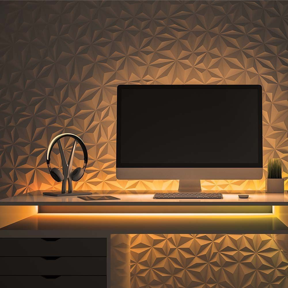 V-Tac Rav farve 10W/m COB-LED strip - 5m, IP67, 320 LED pr. meter, 24V, COB LED
