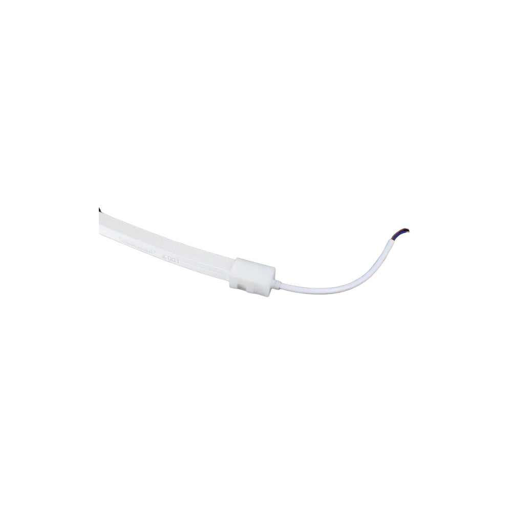Neon Flex LED Stik 10x10 - 24V med endeprop og IP67 beskyttelse, 24V