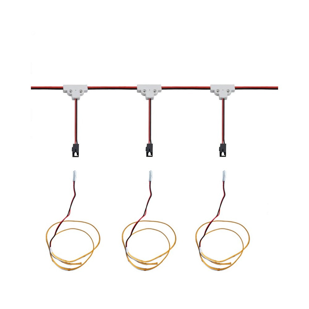 Trappe LED COB stripsæt 16 trin, 11W/trin, 24V, IP20, tænd/sluk, 176W, dansk manual, energibesparende