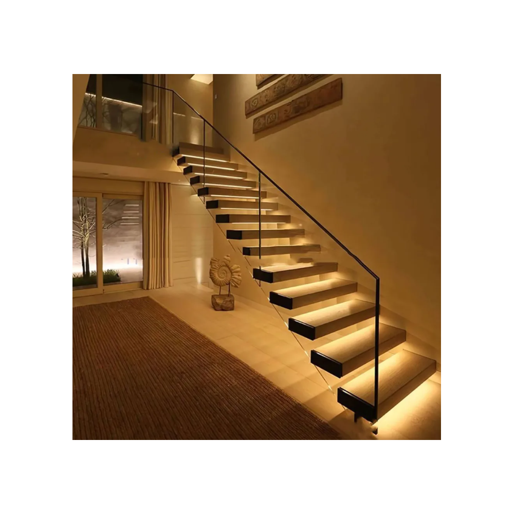 Trappe LED COB stripsæt 16 trin, 11W/trin, 24V, IP20, tænd/sluk, 176W, dansk manual, energibesparende