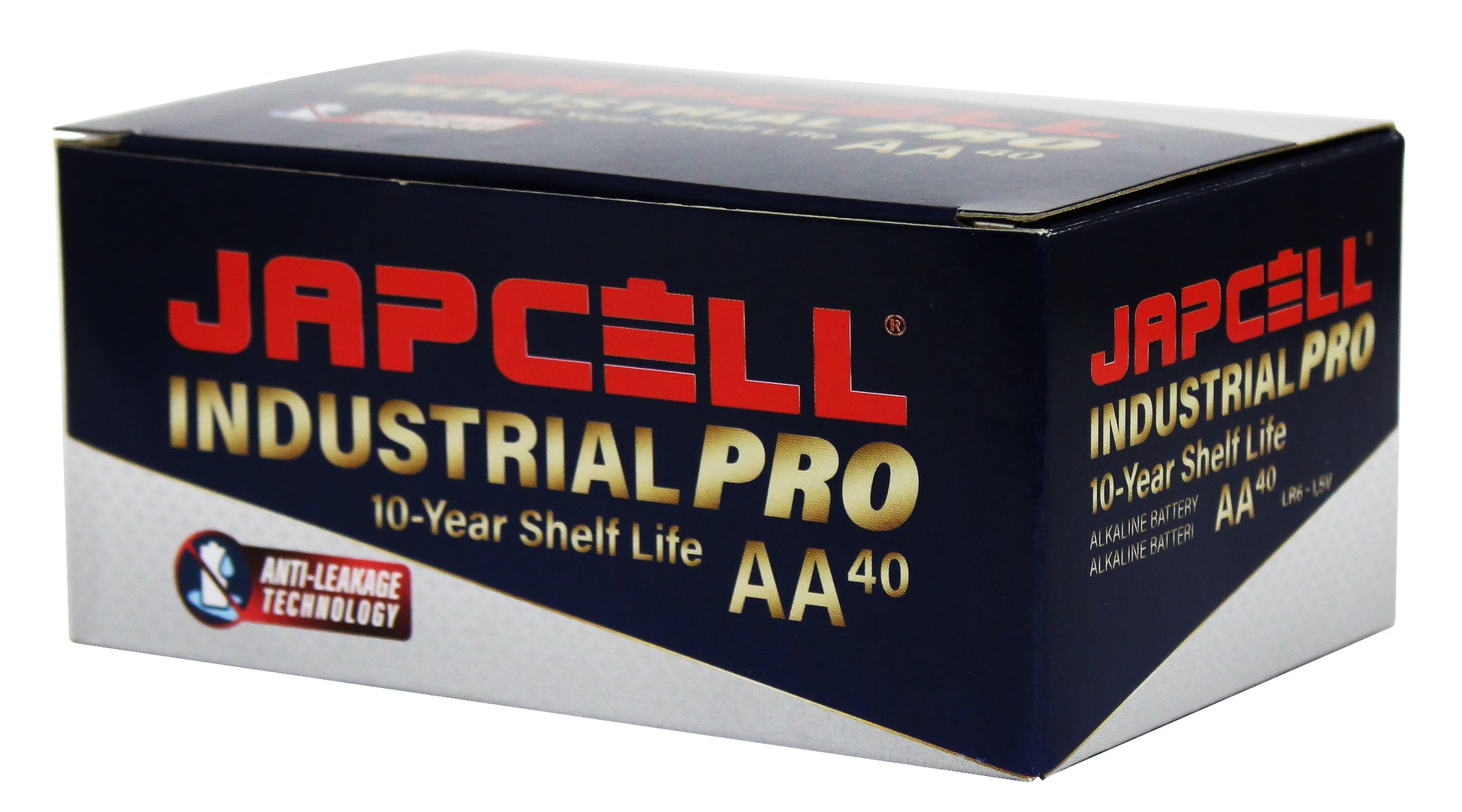 Japcell Industrial PRO batteri, AA/LR06, 40 stk.