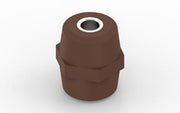 LV ISOLATOR M12, H50XW40MM, BRUN
