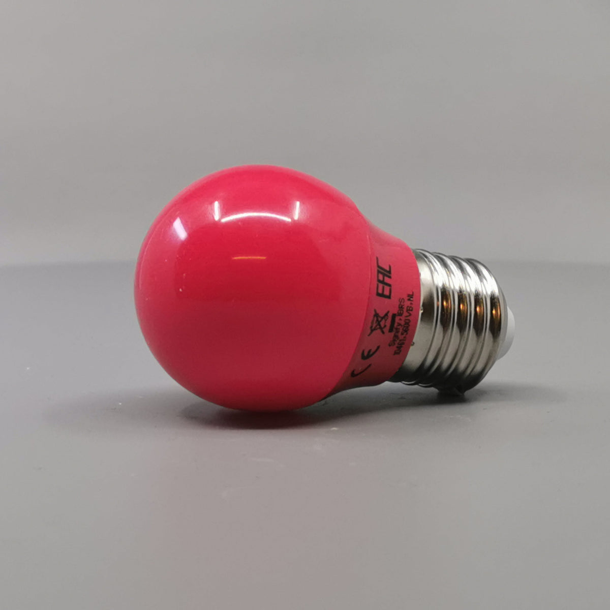 Philips LED Krone Kulørt 3,1W P45 E27 Rød (360° frame 23)