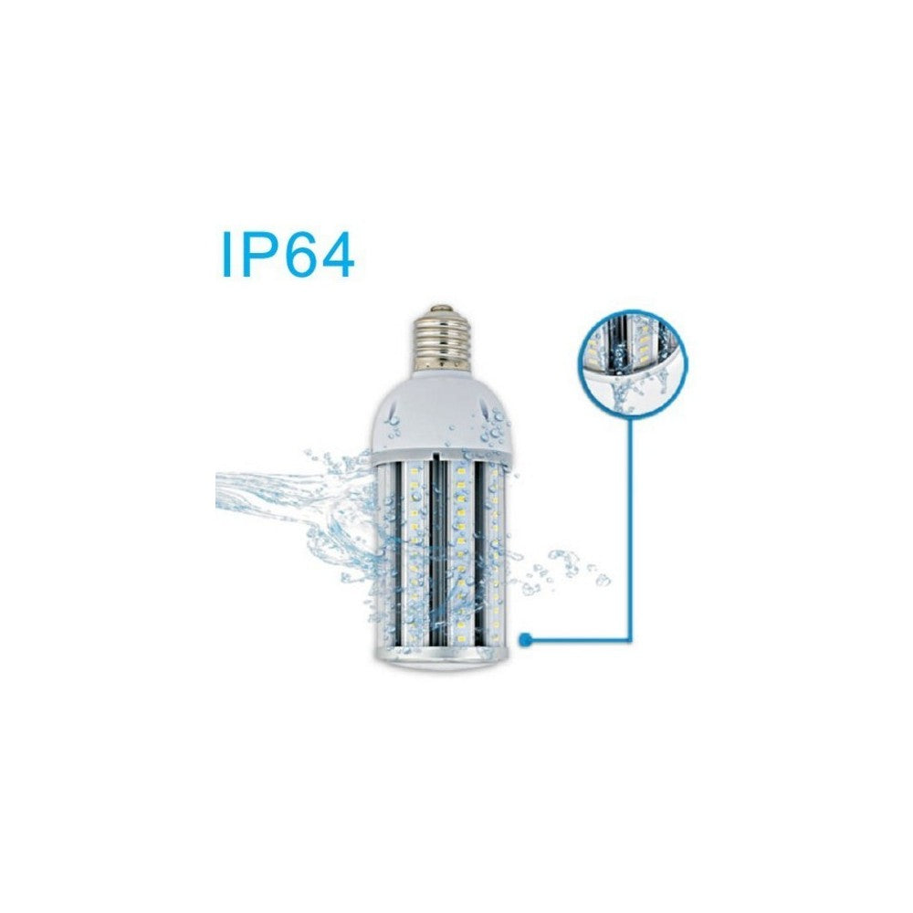 LEDlife MEGA27 LED pære - 27W, dæmpbar, mat glas, varm hvid, IP64 vandtæt, E27