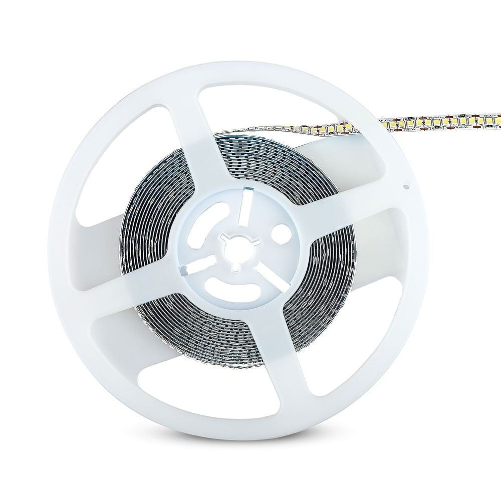 V-Tac 18W/m LED strip - høj lumens - 5m, IP20, 240LED, 12V, 3000lm, RA80