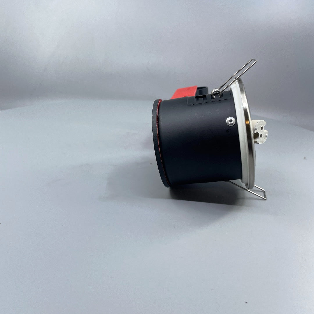 Daxtor Easy 2-Setup MR16 indbygningsspot Ø87 mm – børstet stål (360° frame 20)