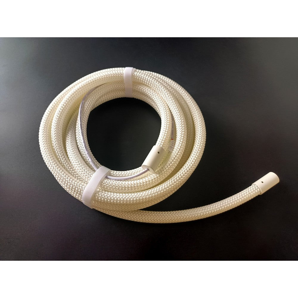 5m RGBIC Neon Flex strip med vævet reb, 3W/m, 5V, IP67 (5 meter)