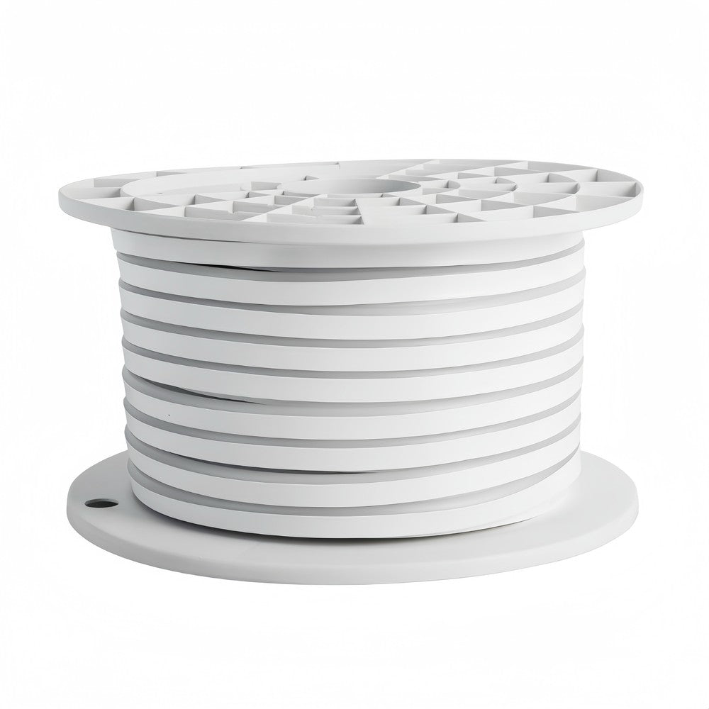 Neutral hvid 8x16 CLIP-ON Neon Flex LED - 9W pr. meter, IP67, 230V - 700lm/meter