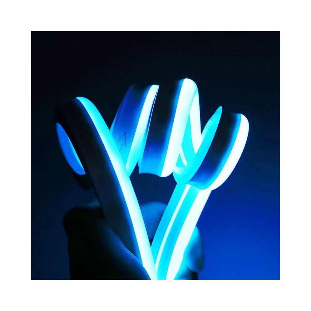5m RGBIC Neon Flex komplet sæt - 8x16 neonflex, Bluetooth app, fjernbetjening, USB - 3W - 5V input