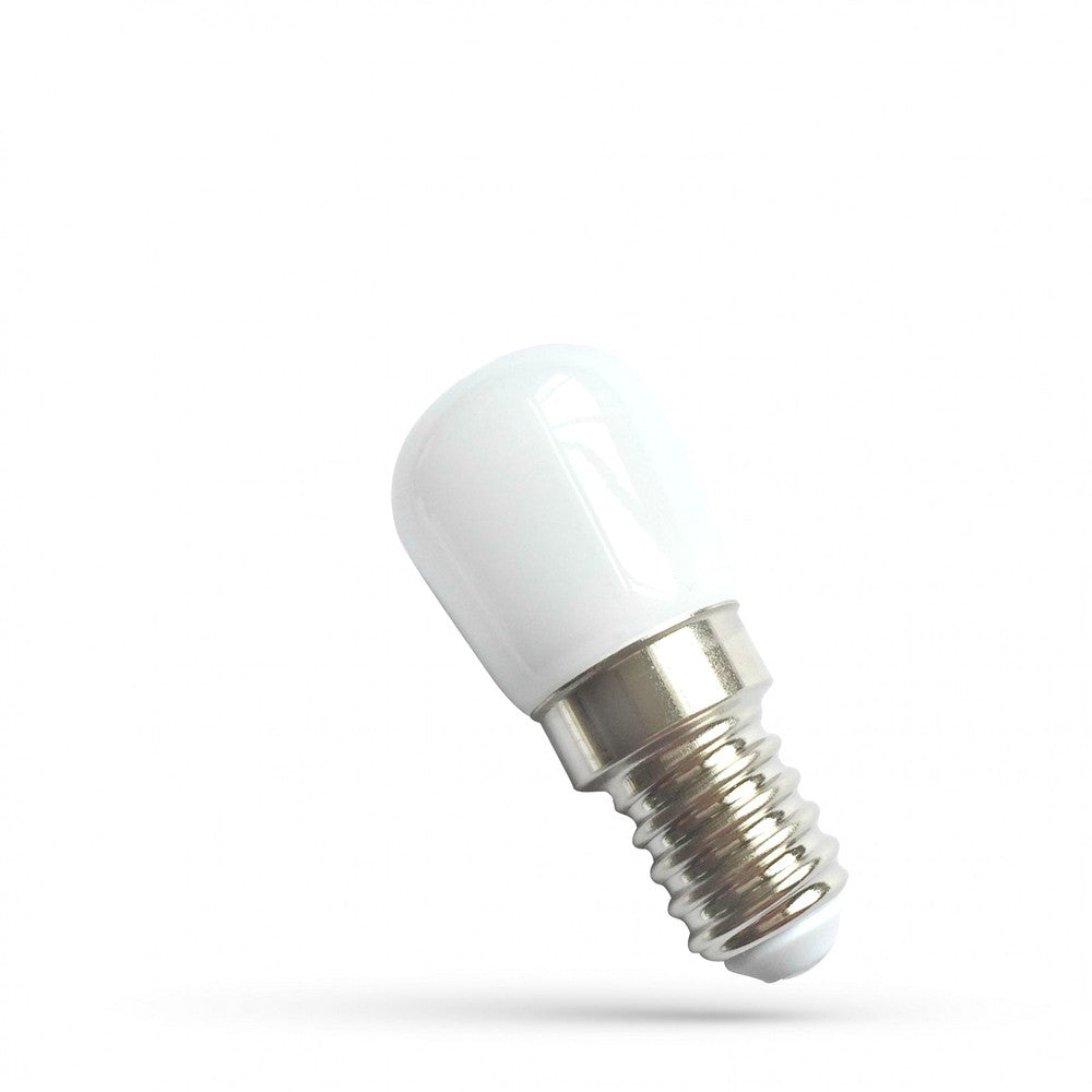 LED pære T26 230V 1,5W E14 Varm Hvid Spectrum - Energivenlig og lysstærk pære med høj farvegengivelse (RA80)