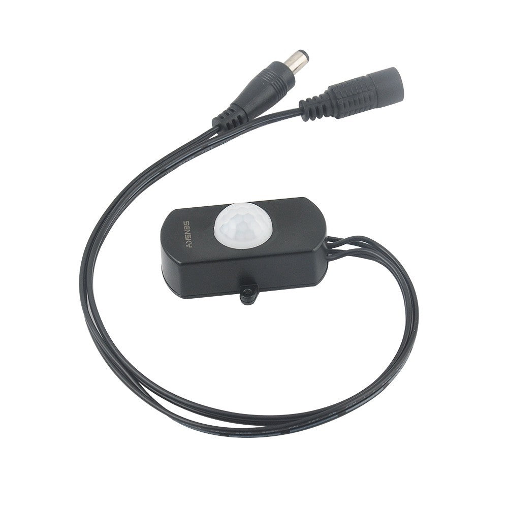 PIR sensor til LED strip - 12V (60W), 24V (120W), med skrueterminaler