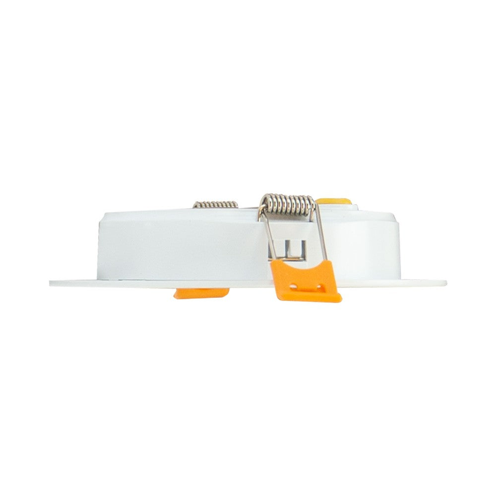 Dure 3 Downlight 8W - Varm hvid, 230V, 110°, IP54, IK06, 118x31, Hvid, Rund, Integreret driver