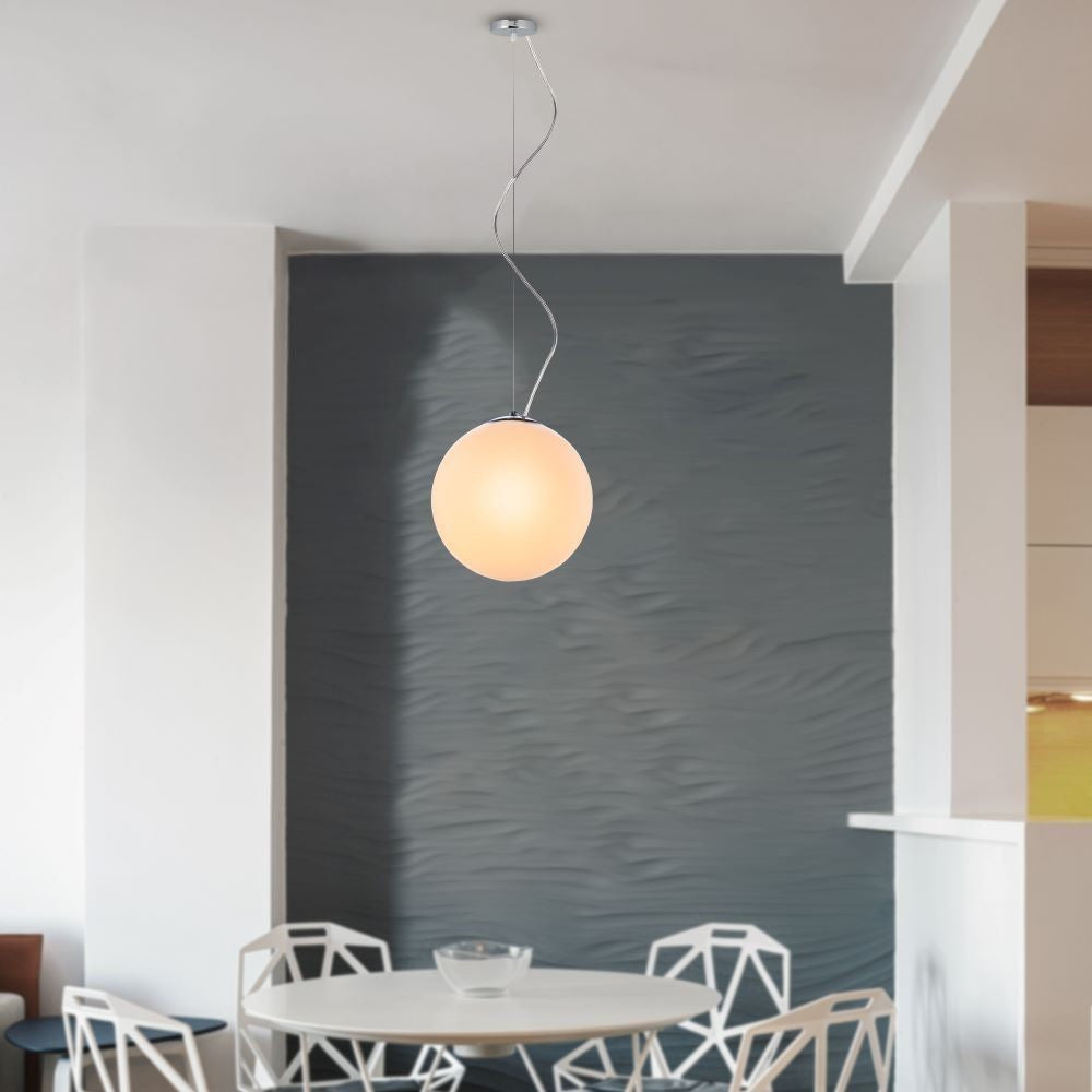 V-Tac glas pendellampe - Ø25 cm, E27, Max 60W