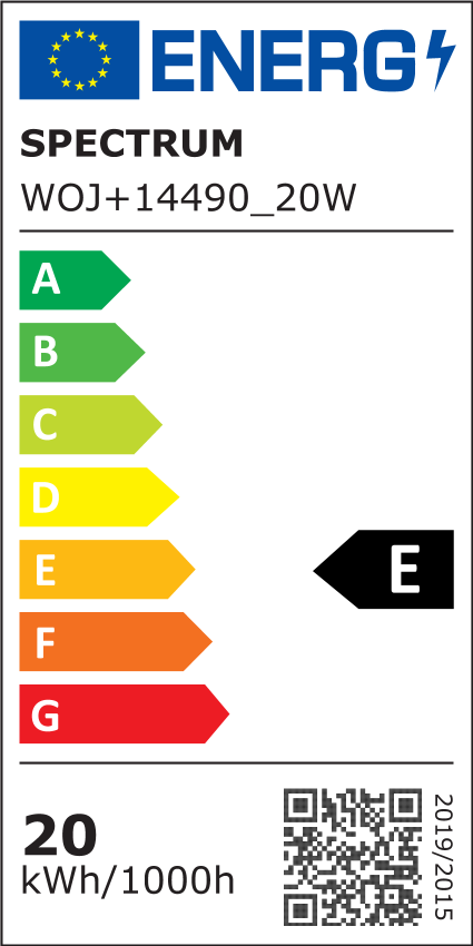 Premium E27 20W LED Pære - 230V, Neutral hvid, A70 form, Spectrum, 2300lm, RA80