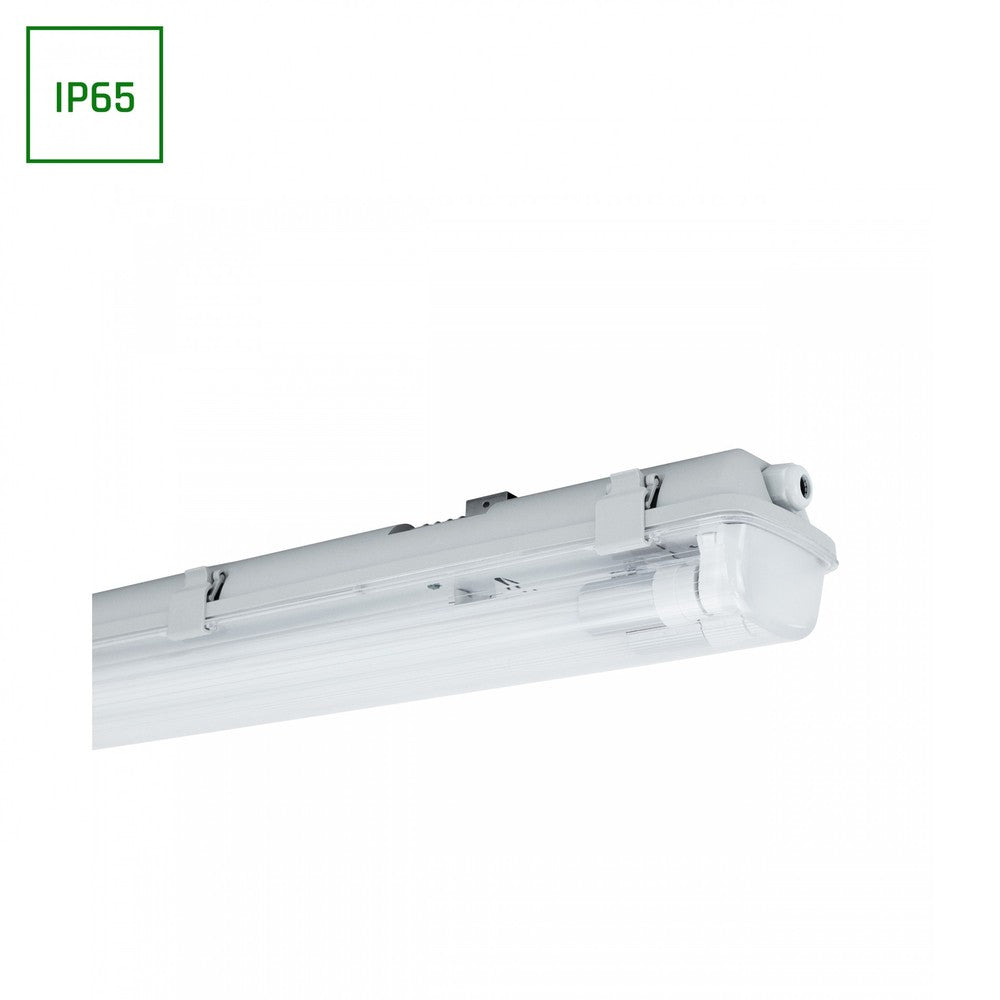 Limea Armatur uden lyskilde G13 2x60 - 250V, IP65, 710x100x85 mm, grå, h