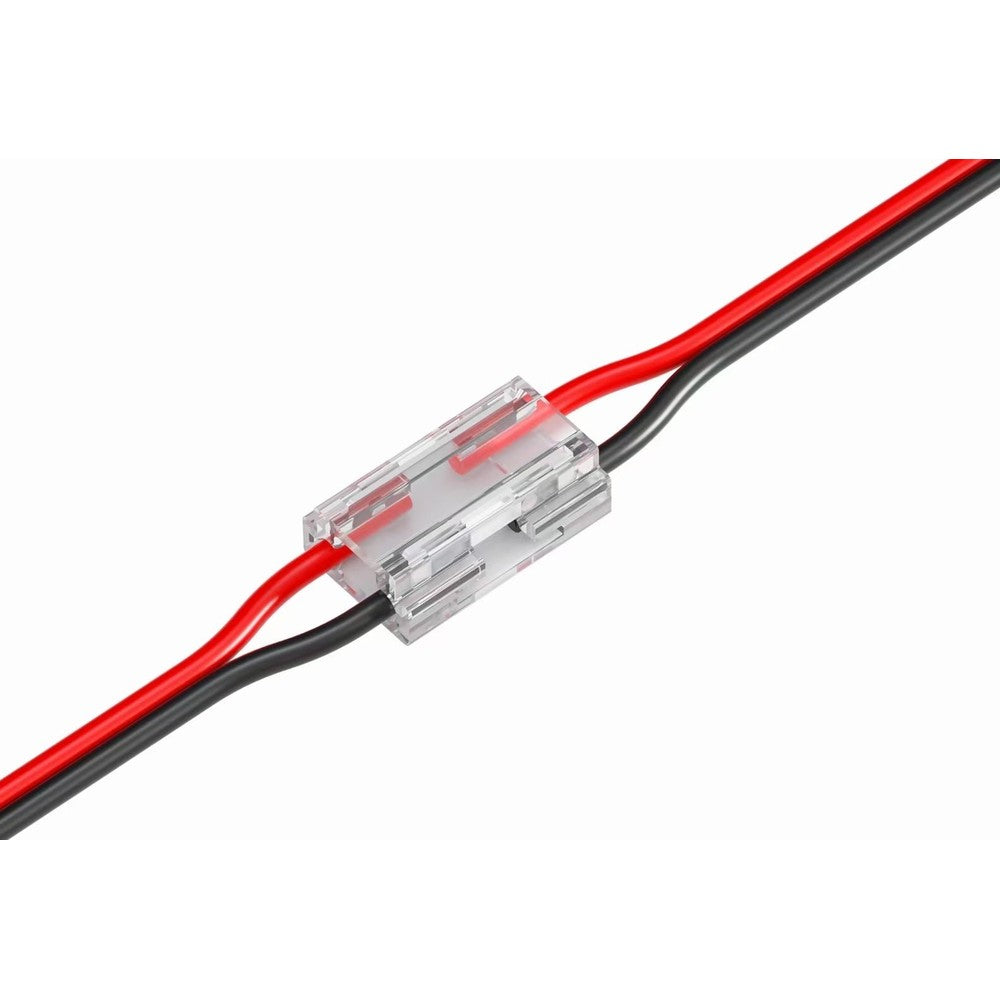 LED strip 8 i 1 samler - 8mm COB, enkeltfarvet, IP20, 5V-24V - Ideel til alle former for belysningssystemer