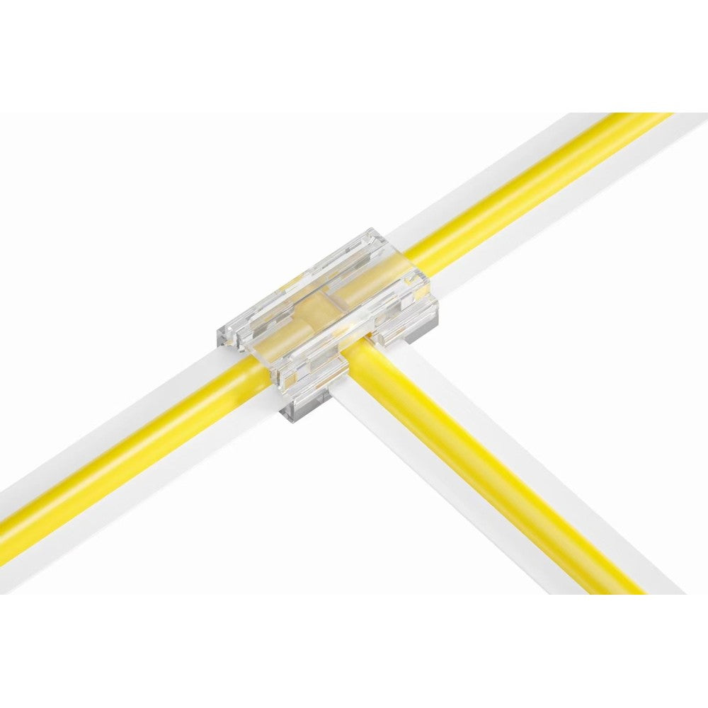 LED strip 8 i 1 samler - 8mm COB, enkeltfarvet, IP20, 5V-24V - Ideel til alle former for belysningssystemer