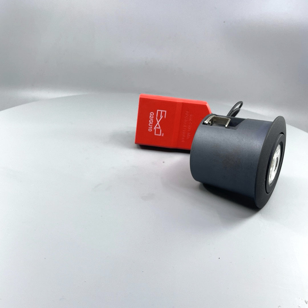 EXO 66 G2 Medium Profile GU10 SA-M-BL Ø88. IP21 (360° frame 21)