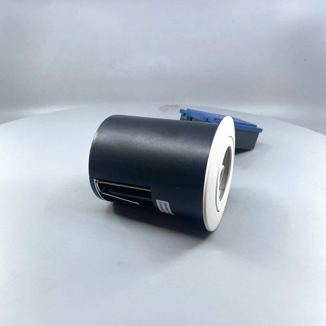 DAXTOR EXO BLUE 95 GU10 indbygningsspot – Hvid (360° frame 21)