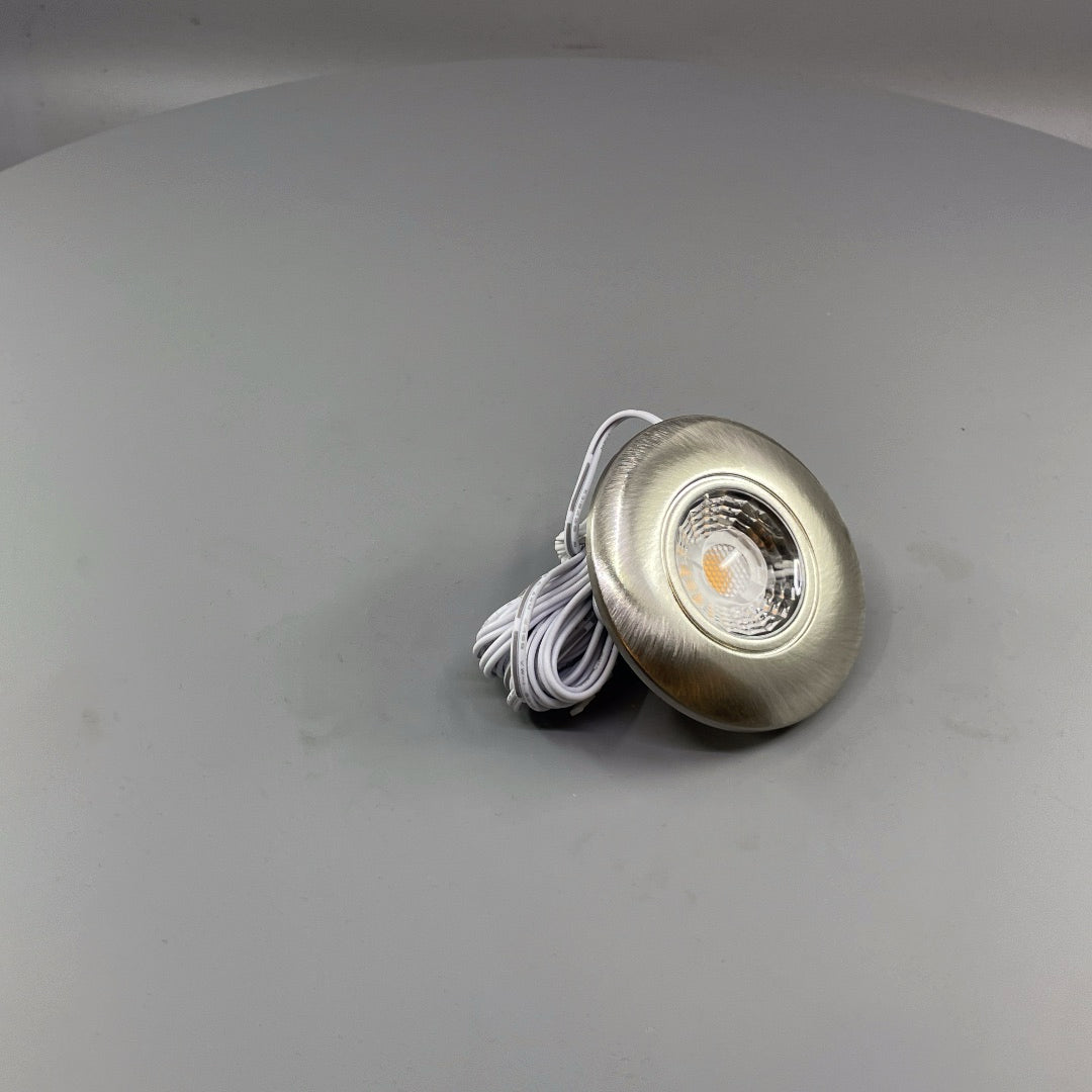 Daxtor Easy 2-Place 2 LED møbelspot 2700K - Satin nikkel (360° frame 21)