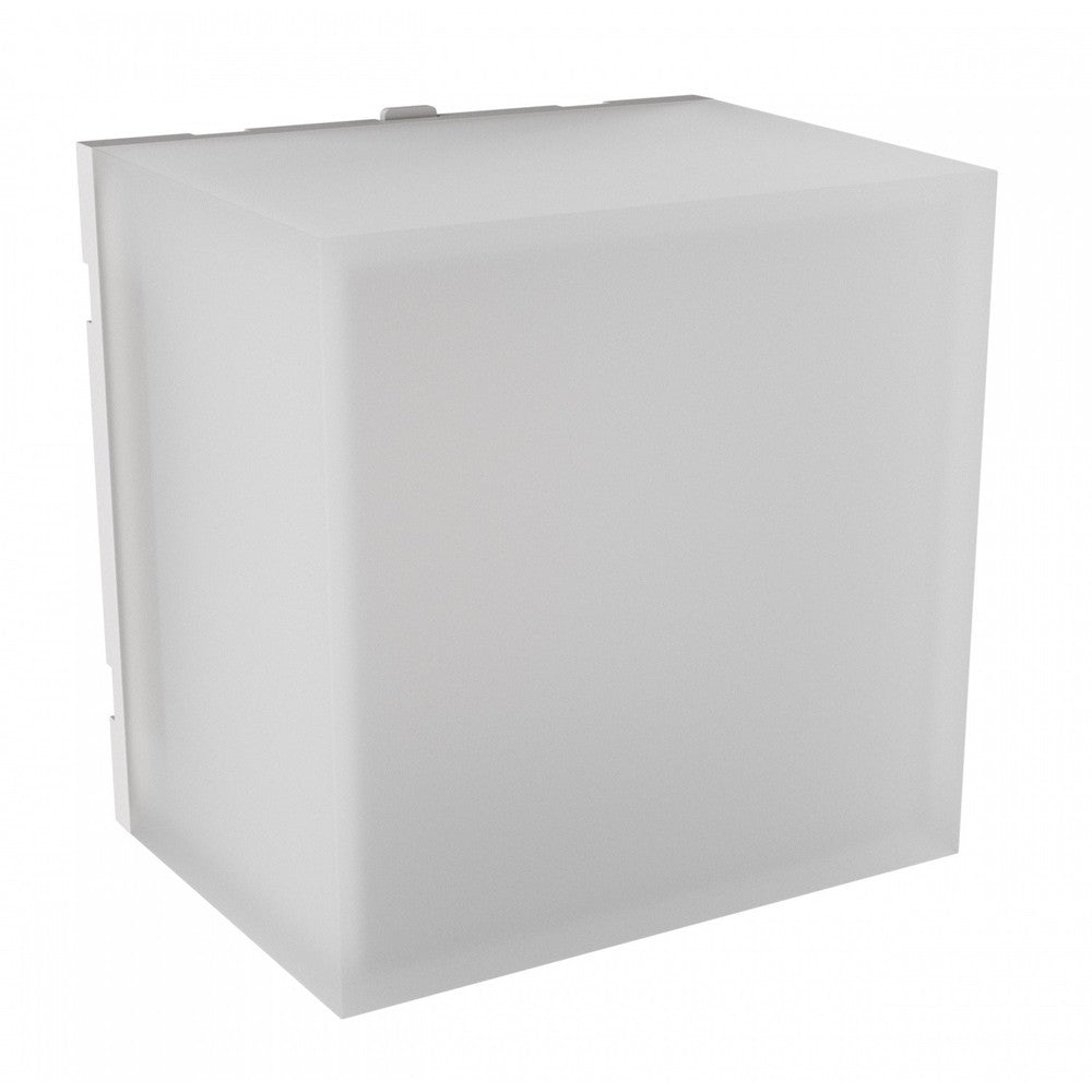 Scatollo 5W CCT 230V IP54 100x100x75mm hvid Fasade Lampe - Effekt: 5W, Input: 230V, 400lm, RA80, IP54.