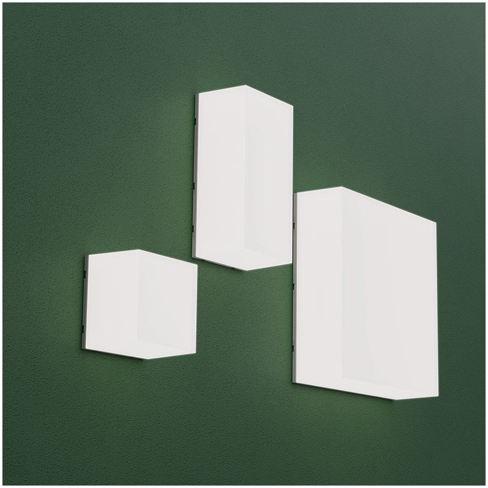 Scatolo 20W 230V IP54 250x250x75mm Hvid Facadeslampe - Effektiv og holdbar lampe til udendørs brug