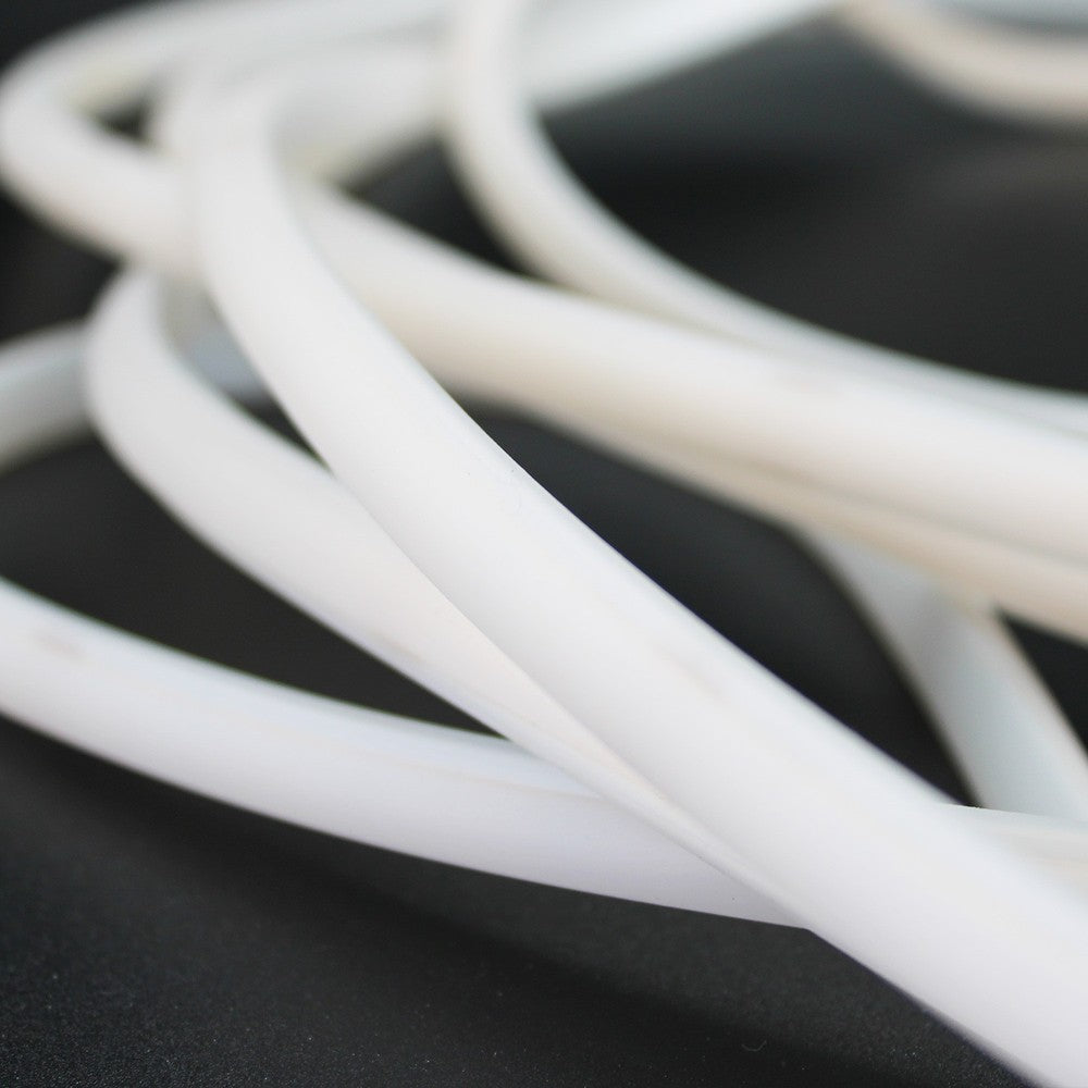 5 meter vandtæt Lyseblå Neon COB strip - 230V, IP67, 288 LED, 11,5W/m, kan klippes hver 10cm.