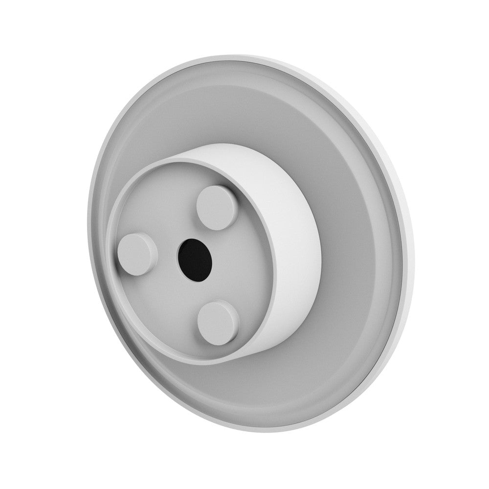 Rundt facadelys Piatta 12W hvid IP44 230V 180x47mm med 1000lm og RA80