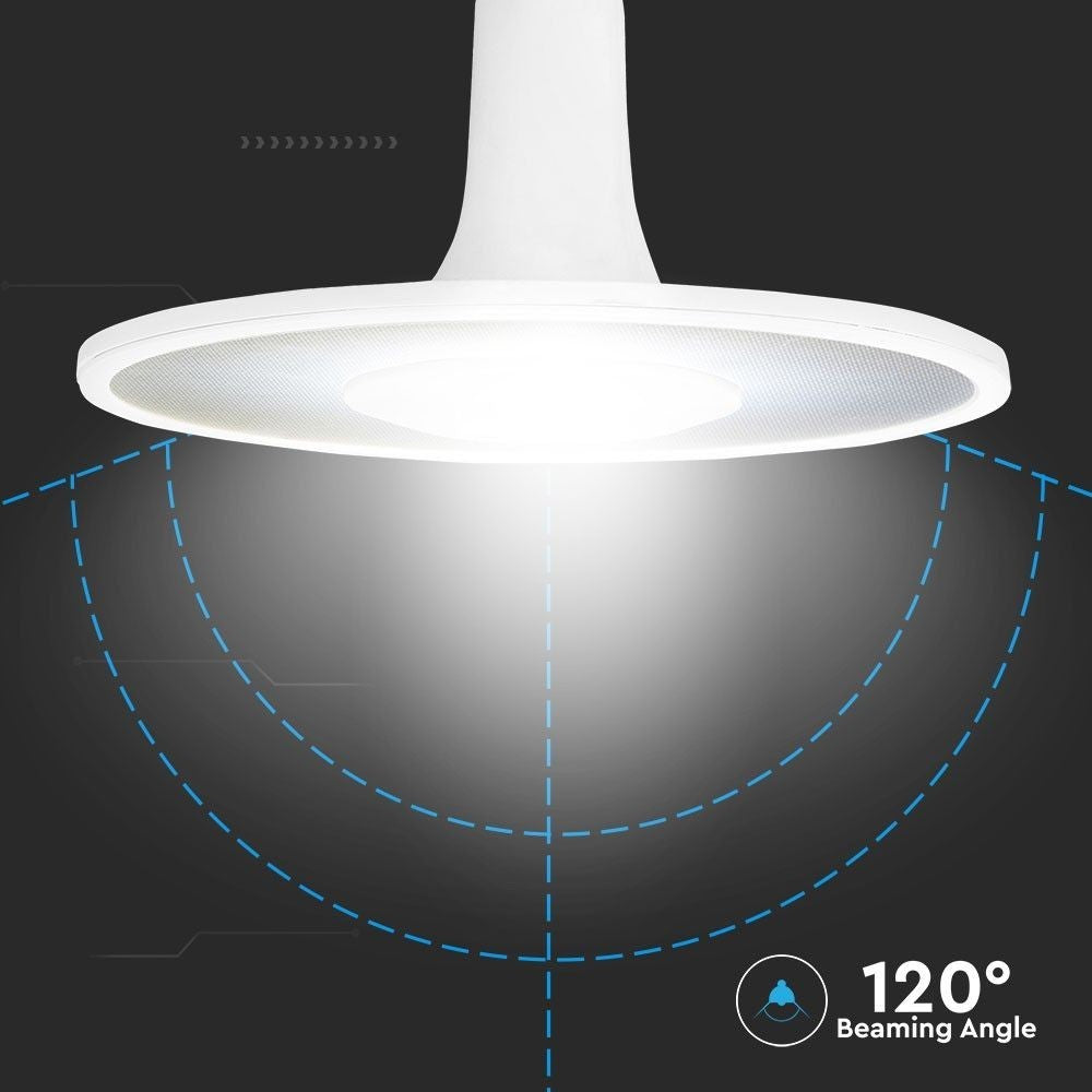 V-Tac UFO LED pære - 18W, Samsung LED chip, E27, 5 års garanti