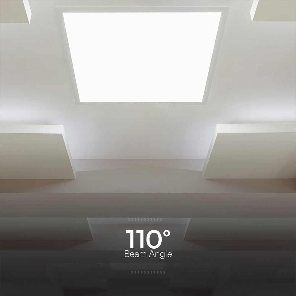 V-Tac 60x60 LED panel med 36W og hvid kant, 5 års garanti