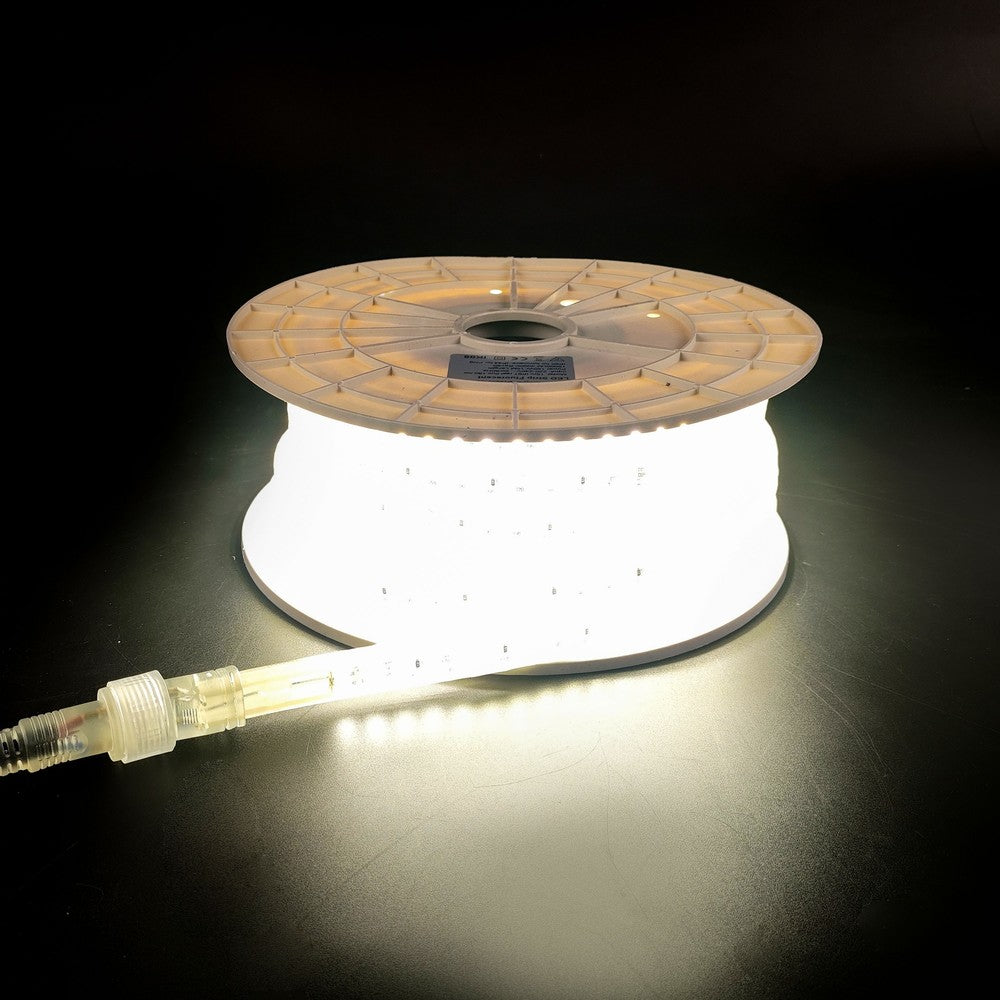 Selvlysende LED strip til arbejdslys 15m - IP67, 180 LED/m, 11W/m, 1000 lm/m, 4000K