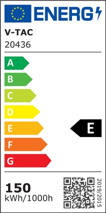 V-Tac 150W LED gadelampe med Samsung LED chip, Ø99mm, IP65, 110lm/w