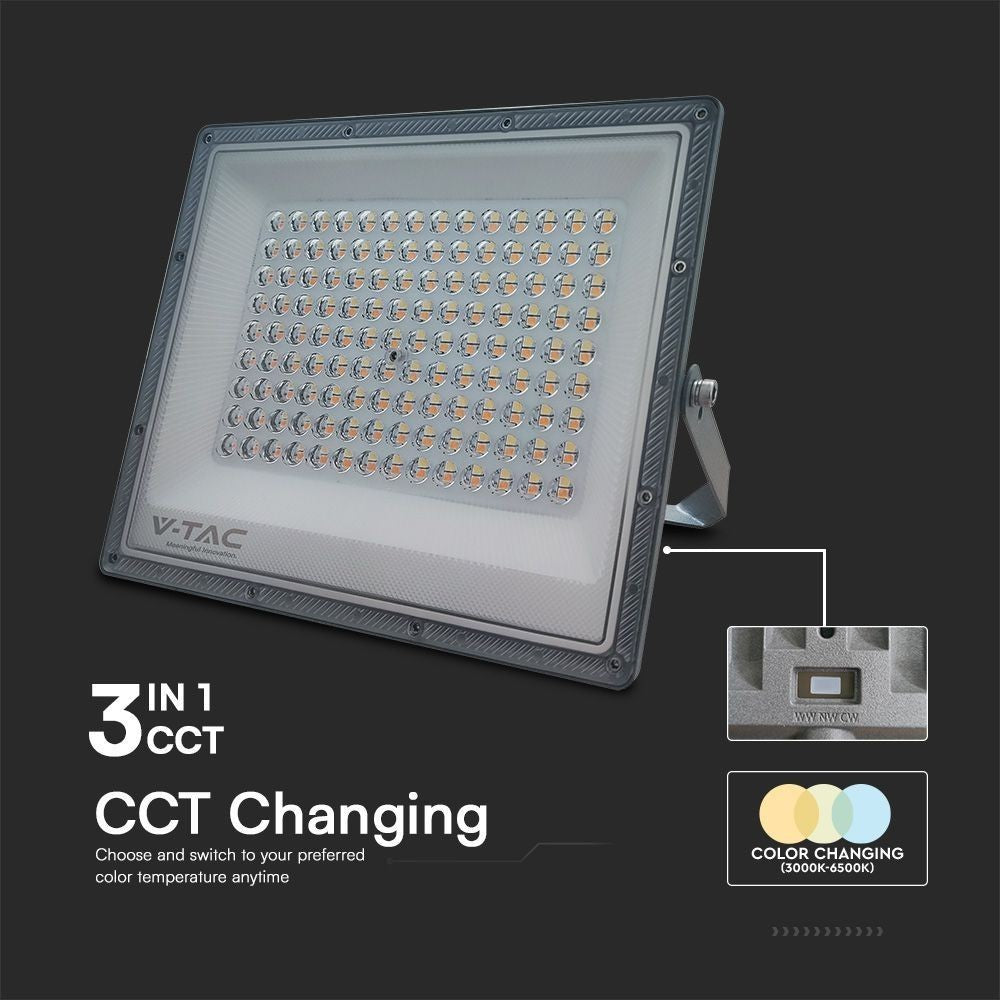 V-Tac 100W LED projektør - 3i1 Arbejdslampe til udendørs brug