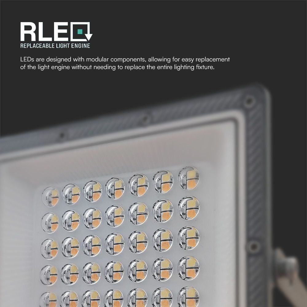 V-Tac 30W LED projektør med CCT og 3 lyskulører til udendørs brug, arbejdslampe - 2350lm, RA80, IP65, 230V input
