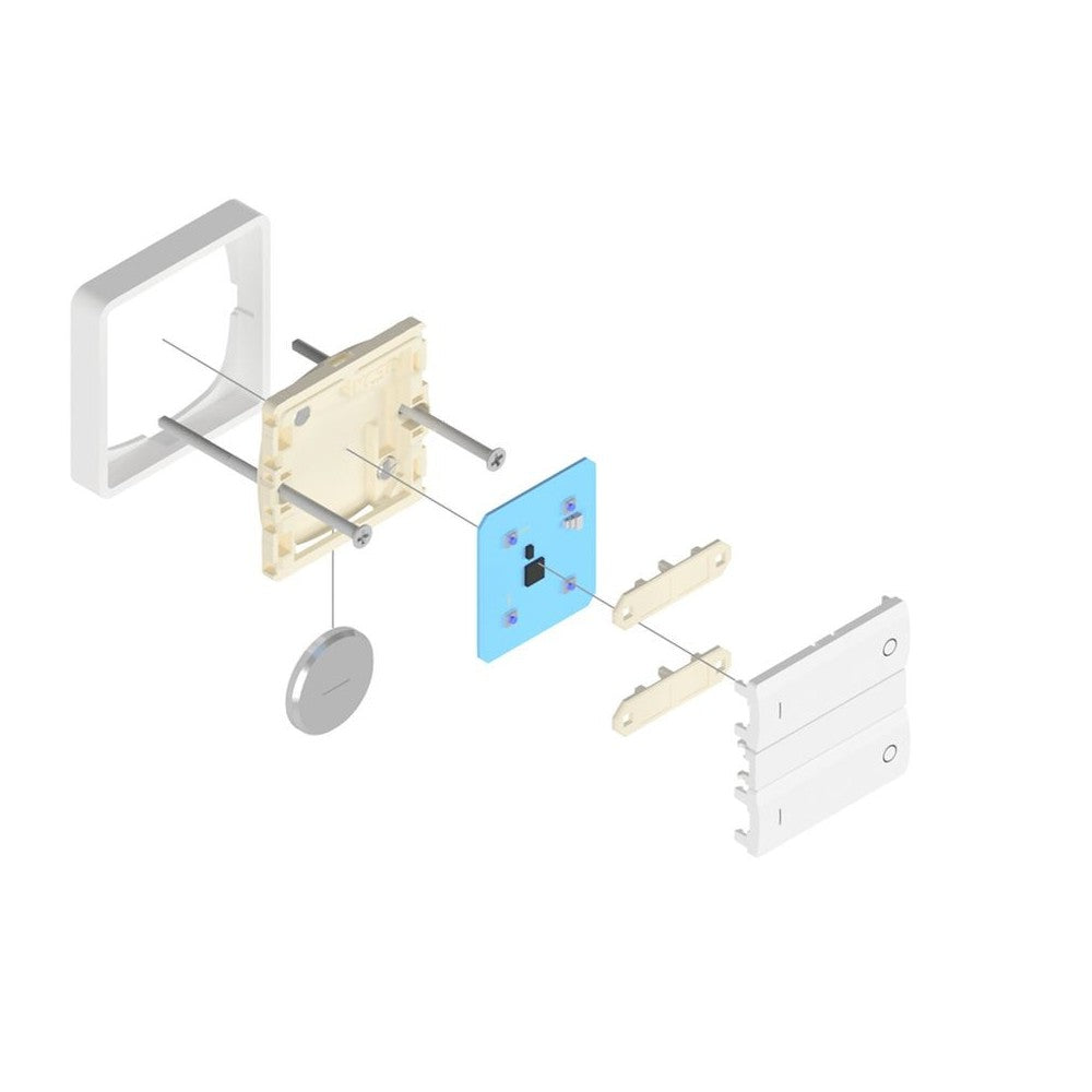 ZigBee Tryk - AT hvid