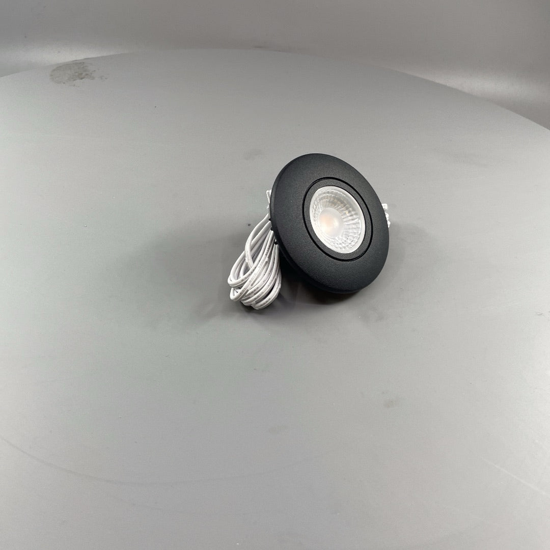 Daxtor Easy 2-Place LED møbelspot 3W 2700K – IP44 – Sort (360° frame 22)