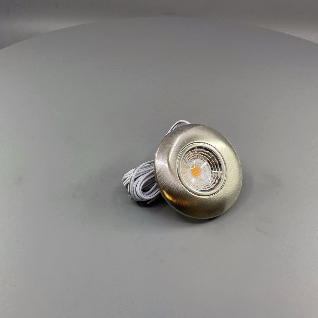 Daxtor Easy 2-Place 2 LED møbelspot 2700K - Satin nikkel (360° frame 22)