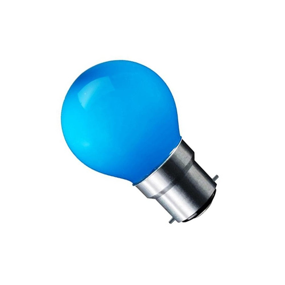 CARNI1.8 LED pære - 1,8W, blå, 230V, B22 - Erstatter 15W, 180lm
