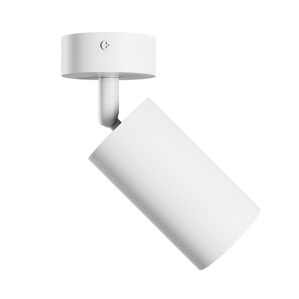 Squalla Variosa GU10 Væglampe Uden Lyskilde, Hvid, Rundt Design, 230V, IP20