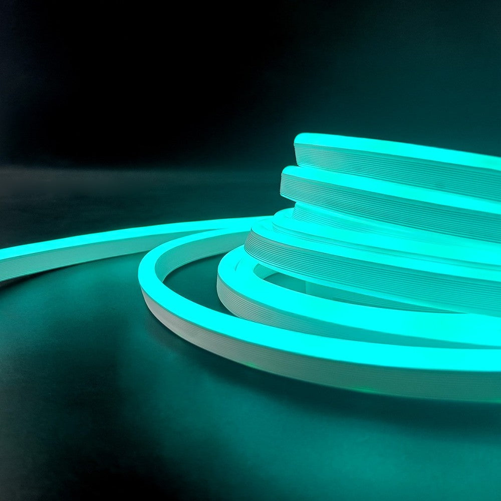 250cm RGBIC Neon Flex komplet sæt med Bluetooth app og fjernbetjening - inkl. montage og USB (3W, 5V)
