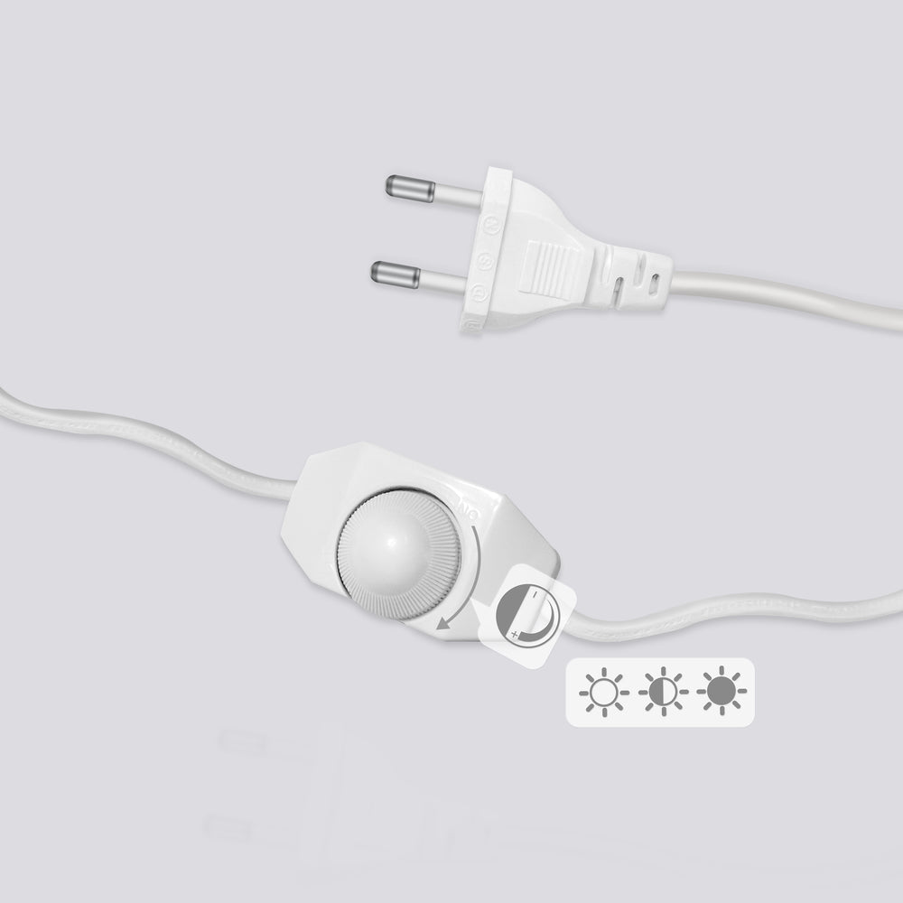 LEDlife Neon Tube LED 120 cm, Kold hvid - Justerbar lysstyrke, inkl. ledning, IP67