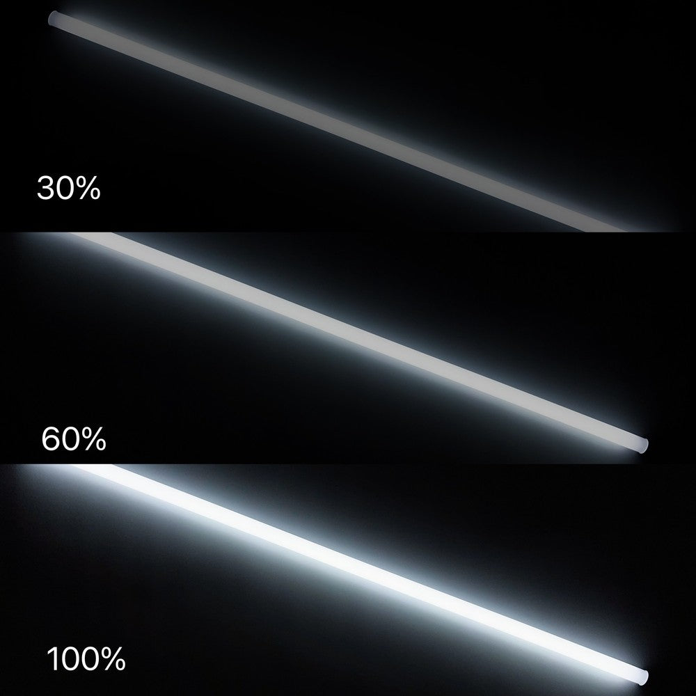 Rød LEDlife Neon Tube LED 120 cm inkl. ledning, justerbar lysstyrke - 18W, 230V, IP67