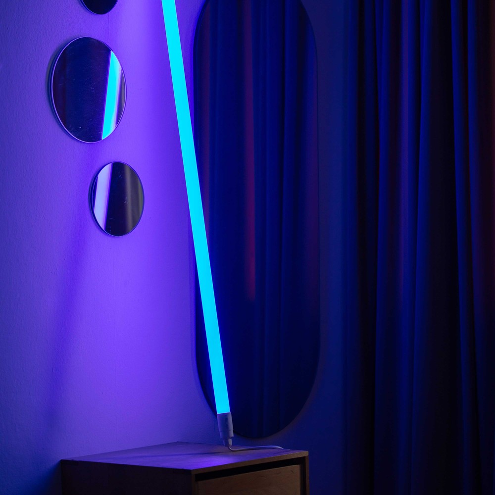 LEDlife Blå Neon Tube LED 120 cm inkl. ledning - Designer rør med IP67 beskyttelse