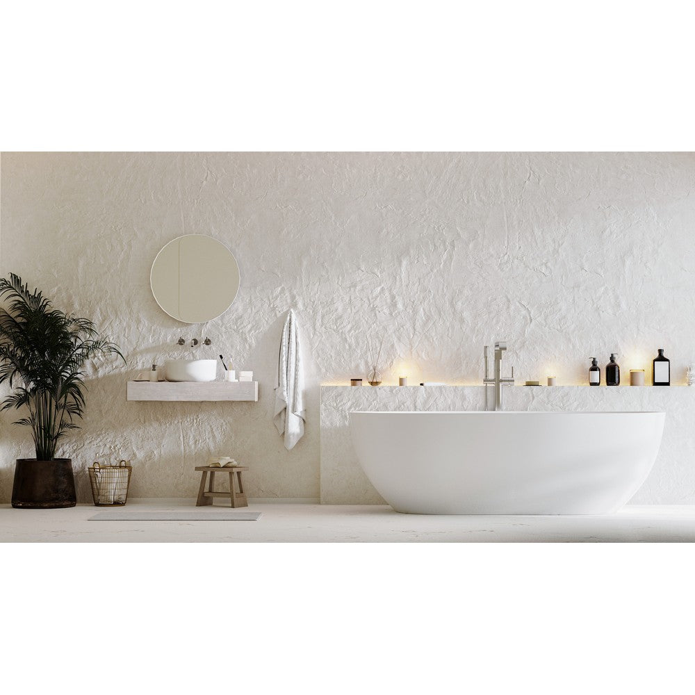 Vandtæt LED strip til badeværelse med 1400lm/m, 24V, 15W/meter, COB LED, RA80, IP68 - 2m ledning