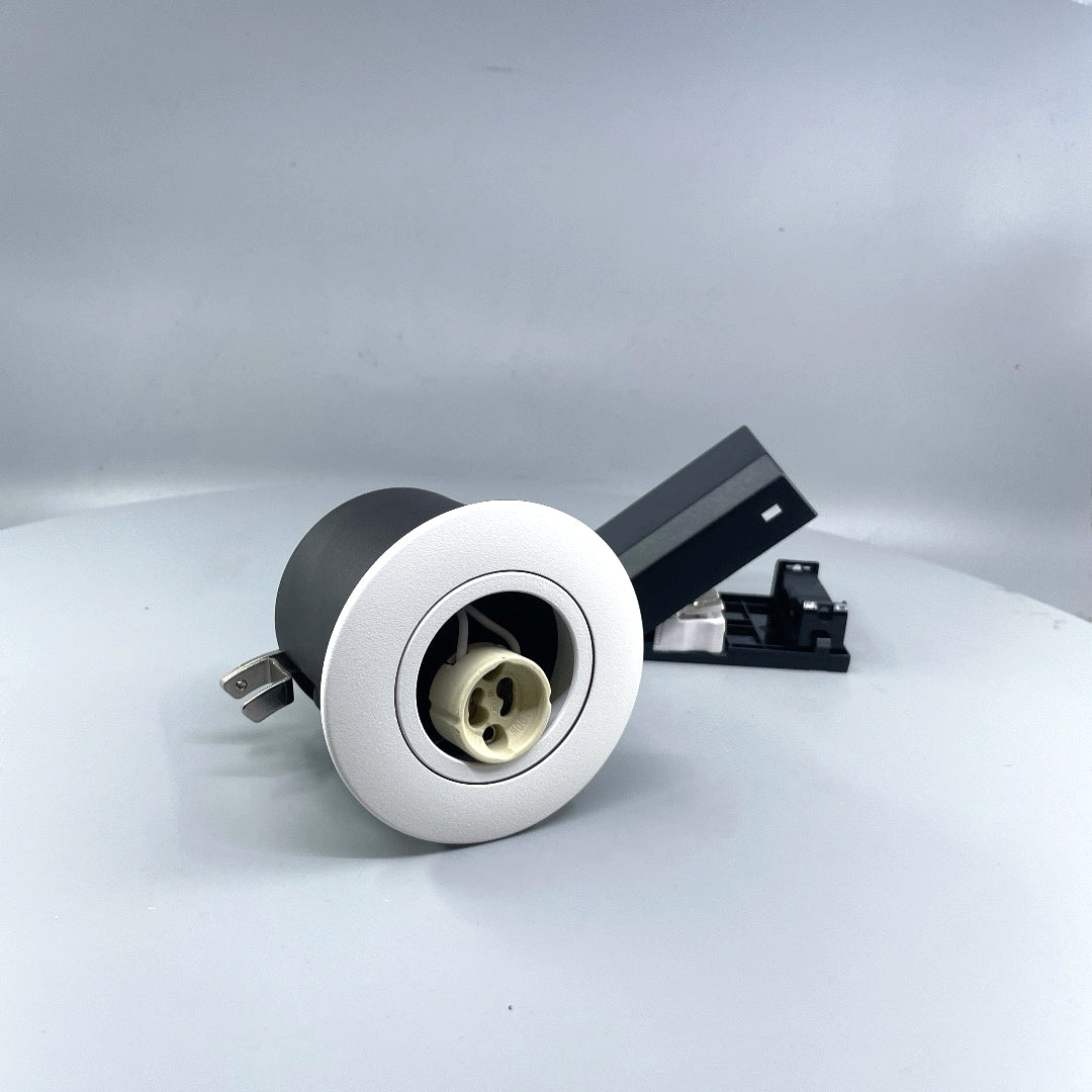 Daxtor Easy 2-Install 66 G1 GU10 indbygningsspot – hvid, 10 stk. (360° frame 23)