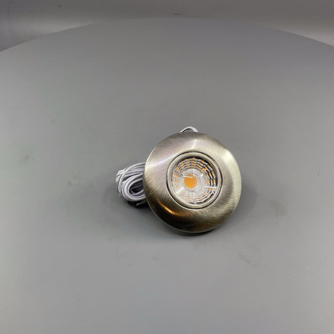 Daxtor Easy 2-Place 2 LED møbelspot 2700K - Satin nikkel (360° frame 23)