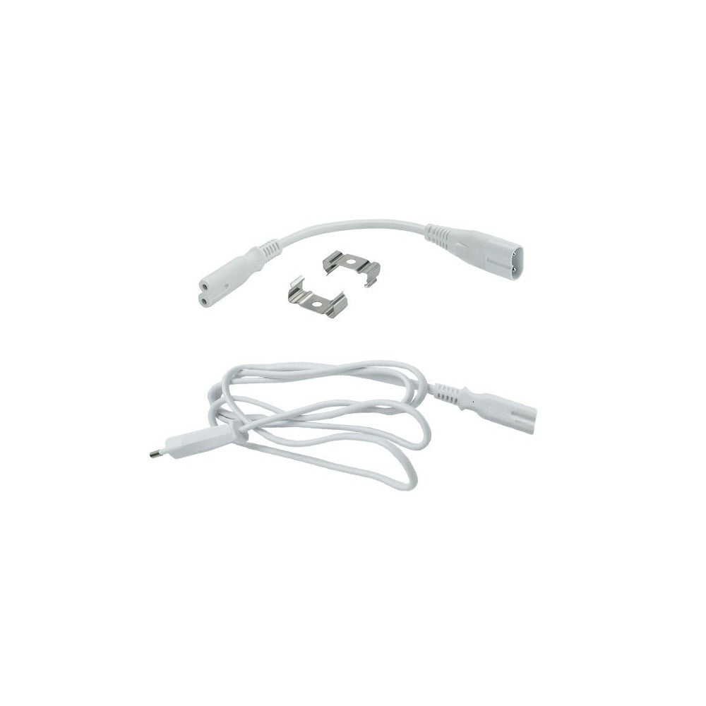 Skabskontakt T5 10W 900mm Varm Hvid 230V IP20 Hvid Til/Fra Effekt 10W Input 230V 1000lm RA80